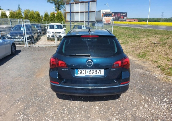 Opel Astra cena 28900 przebieg: 170000, rok produkcji 2015 z Ryki małe 92